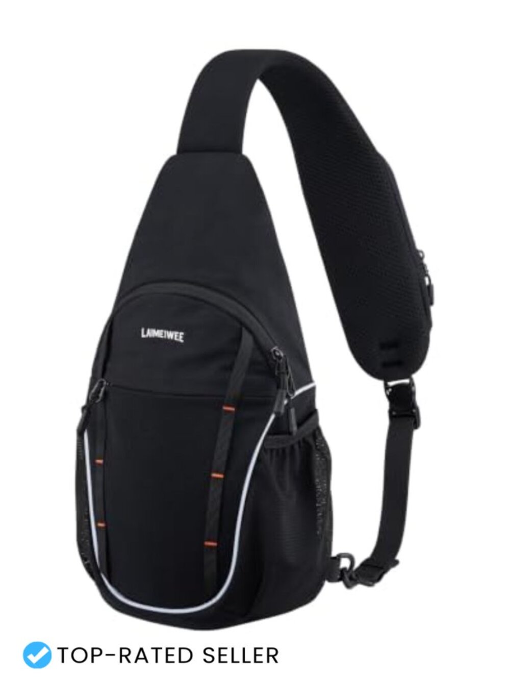 Sling Crossbody Bag RFID Blocking Nylon Hiking Daypack Travel Backpack
